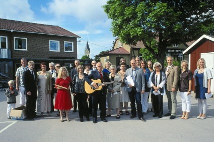 Lärare och personal på Hobyskolan 2009.