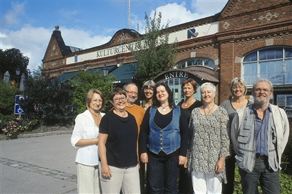 Personalen på Kulturcentrum i Ronneby 2008.