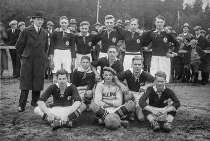 Kallinge SK:s juniorlag i fotboll, tidigt 1930-tal.